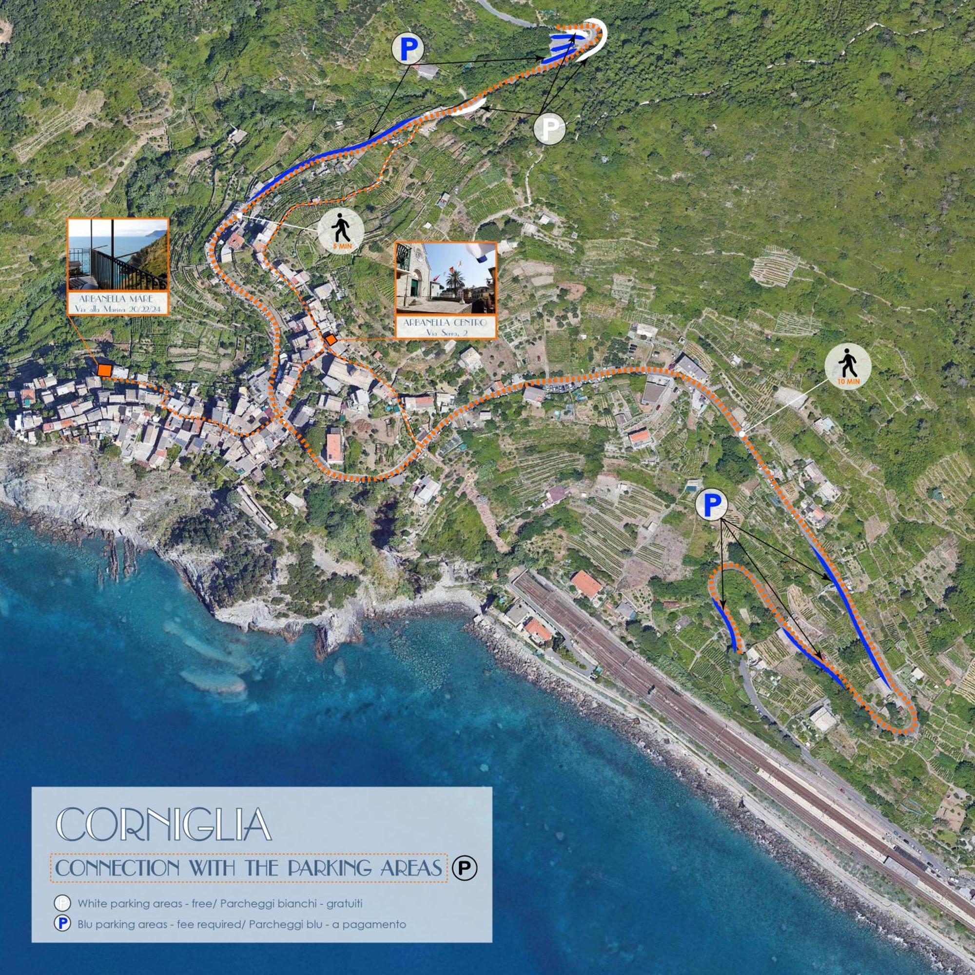 Arbanella Hotell Corniglia Eksteriør bilde